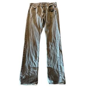 Levi’s Vintage 501 Jeans 32x34 Fit Blue Y2K Denim Cotton Button Fly Light Wash